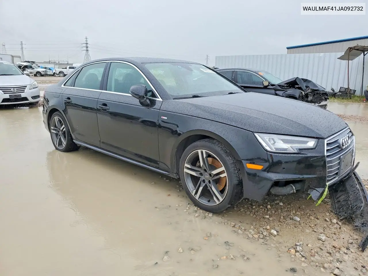 2018 Audi A4 Premium Plus VIN: WAULMAF41JA092732 Lot: 60637256