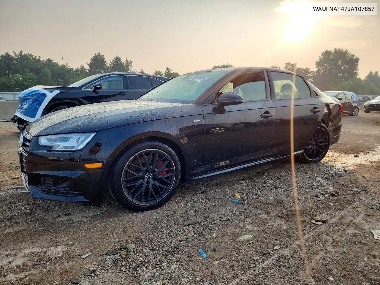 2018 Audi A4 Prestige VIN: WAUFNAF47JA107857 Lot: 60975476