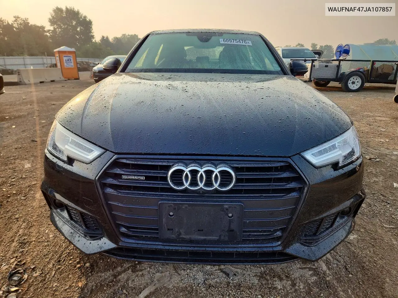 2018 Audi A4 Prestige VIN: WAUFNAF47JA107857 Lot: 60975476