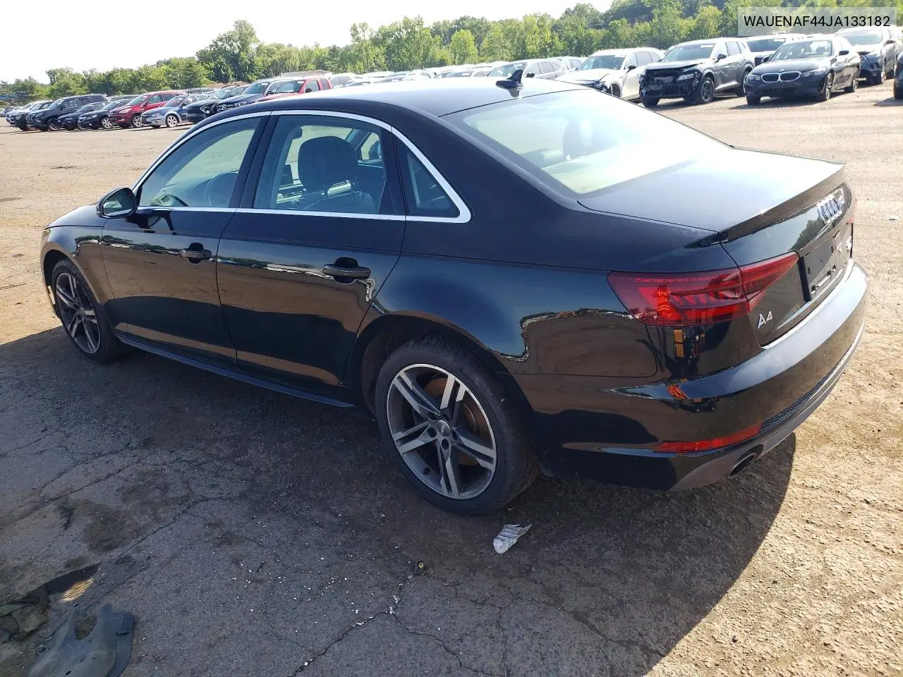 2018 Audi A4 Premium Plus VIN: WAUENAF44JA133182 Lot: 61392226