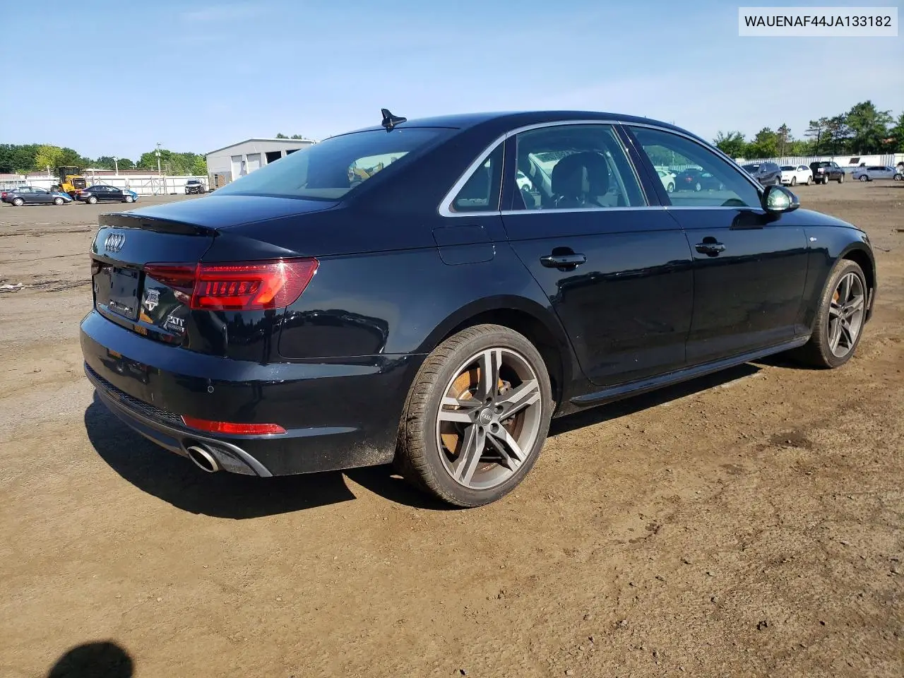 2018 Audi A4 Premium Plus VIN: WAUENAF44JA133182 Lot: 61392226
