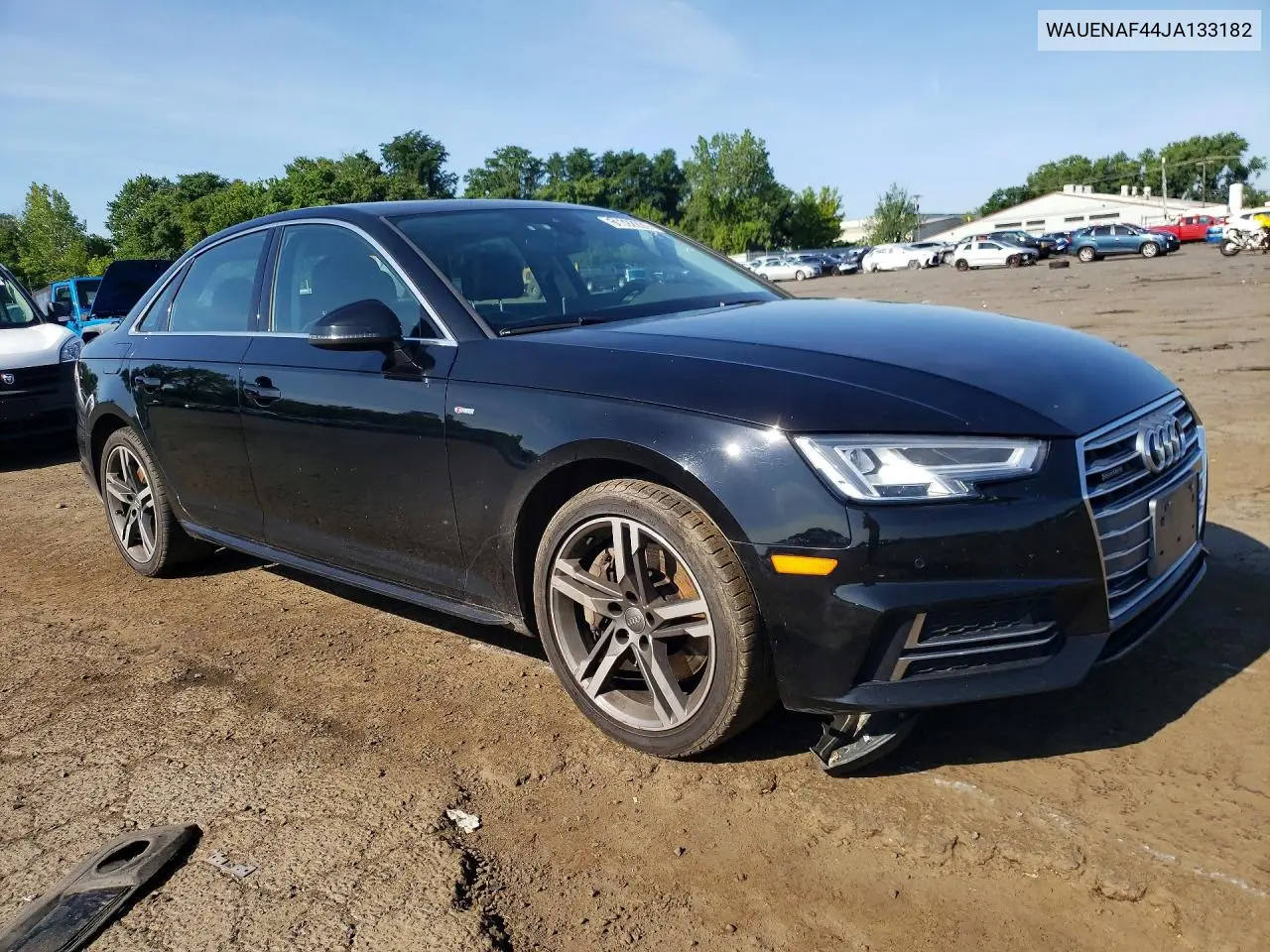 2018 Audi A4 Premium Plus VIN: WAUENAF44JA133182 Lot: 61392226