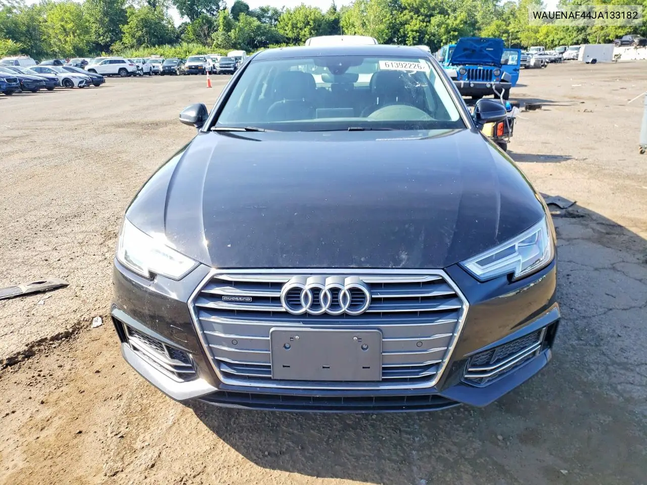 2018 Audi A4 Premium Plus VIN: WAUENAF44JA133182 Lot: 61392226