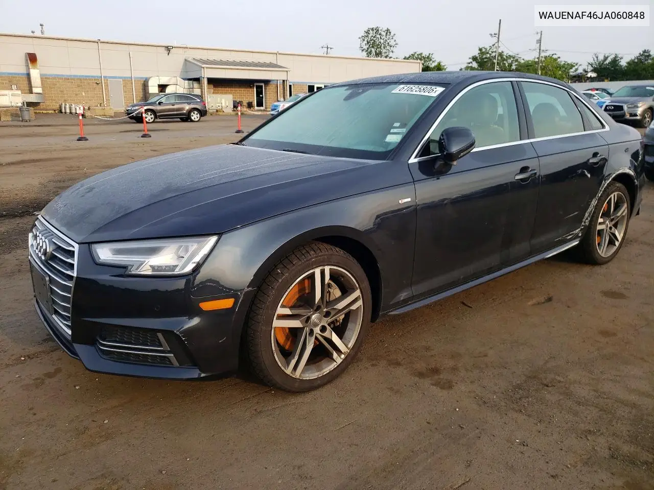 2018 Audi A4 Premium Plus VIN: WAUENAF46JA060848 Lot: 61625806