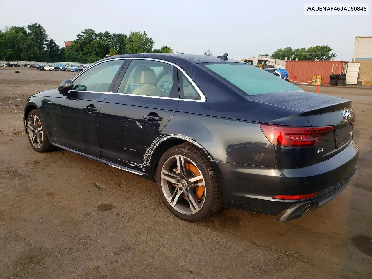 2018 Audi A4 Premium Plus VIN: WAUENAF46JA060848 Lot: 61625806