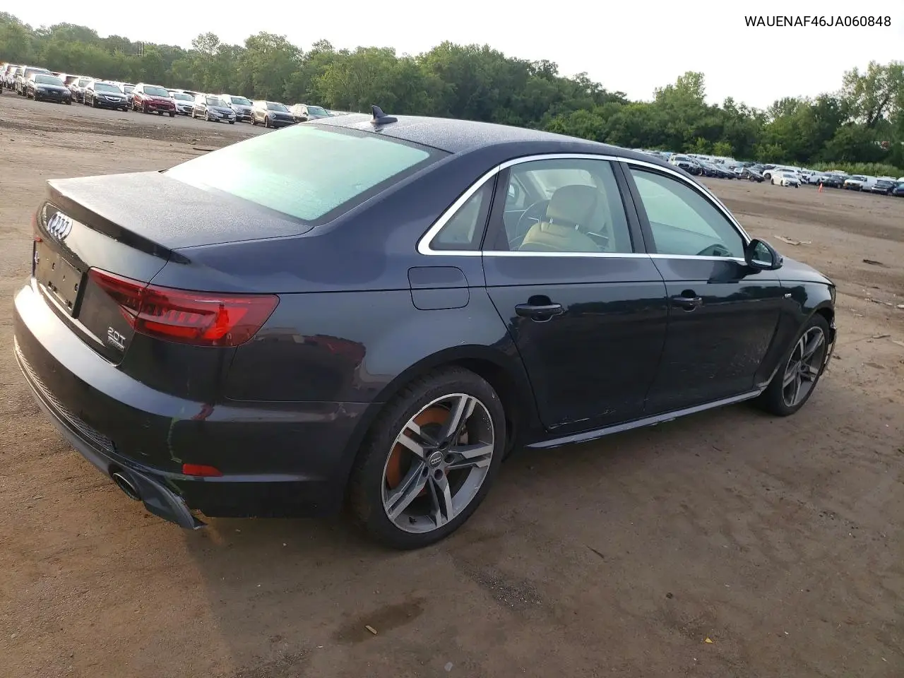 2018 Audi A4 Premium Plus VIN: WAUENAF46JA060848 Lot: 61625806