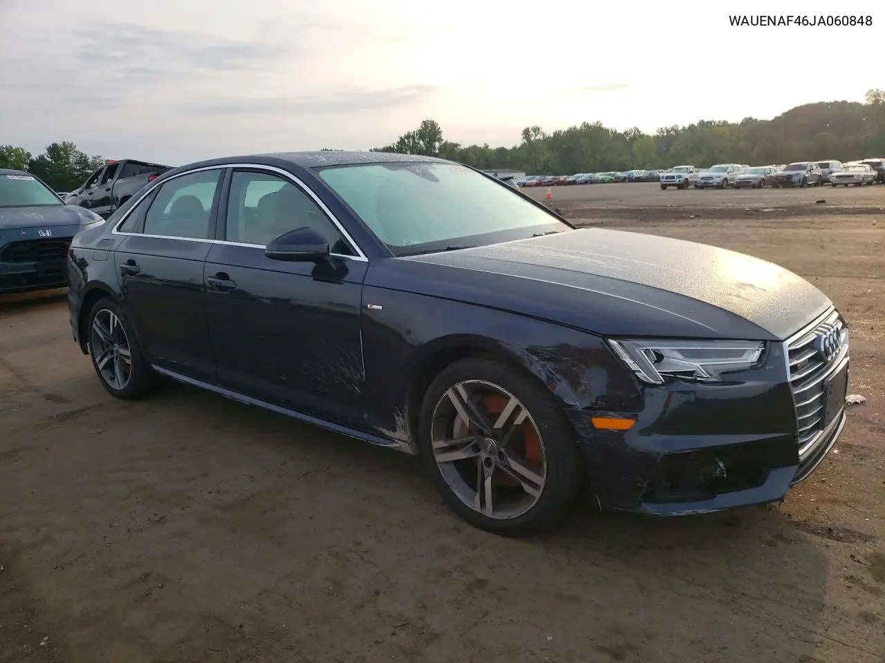 2018 Audi A4 Premium Plus VIN: WAUENAF46JA060848 Lot: 61625806