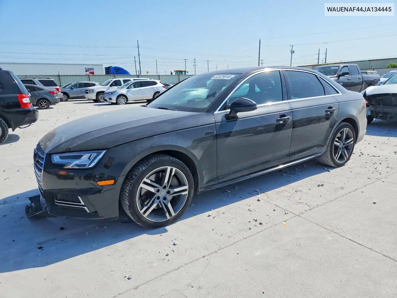 2018 Audi A4 Premium Plus VIN: WAUENAF44JA134445 Lot: 62029916