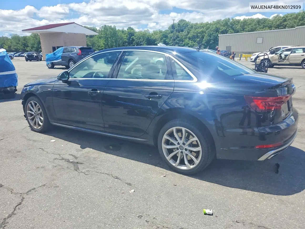 2019 Audi A4 Premium Plus VIN: WAUENAF48KN012939 Lot: 57175406