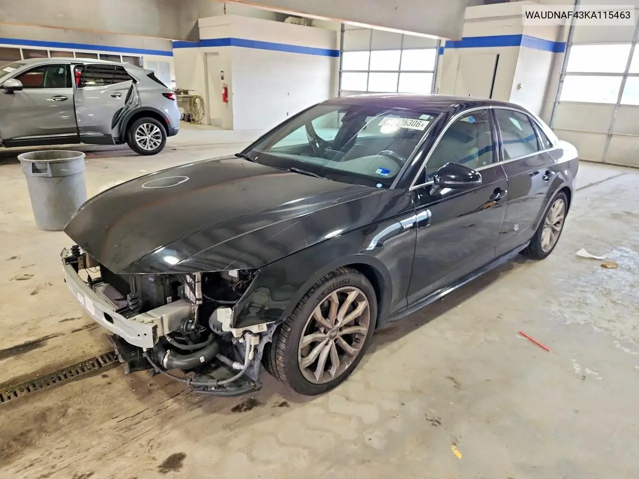 2019 Audi A4 Premium VIN: WAUDNAF43KA115463 Lot: 60995306