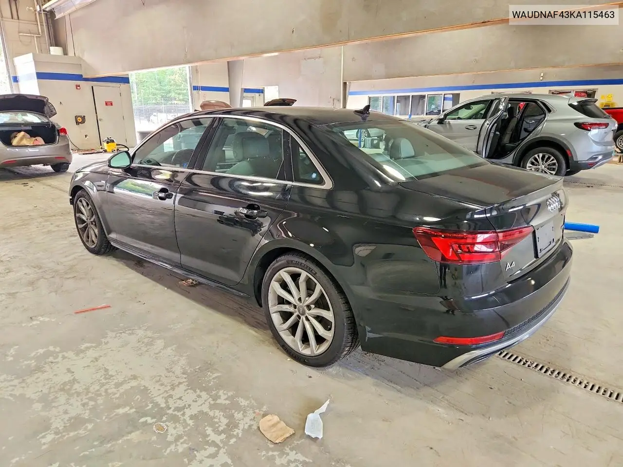 2019 Audi A4 Premium VIN: WAUDNAF43KA115463 Lot: 60995306