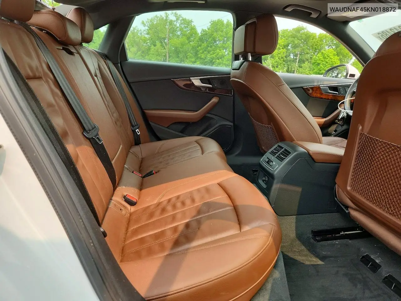 2019 Audi A4 Premium VIN: WAUDNAF45KN018872 Lot: 61043486