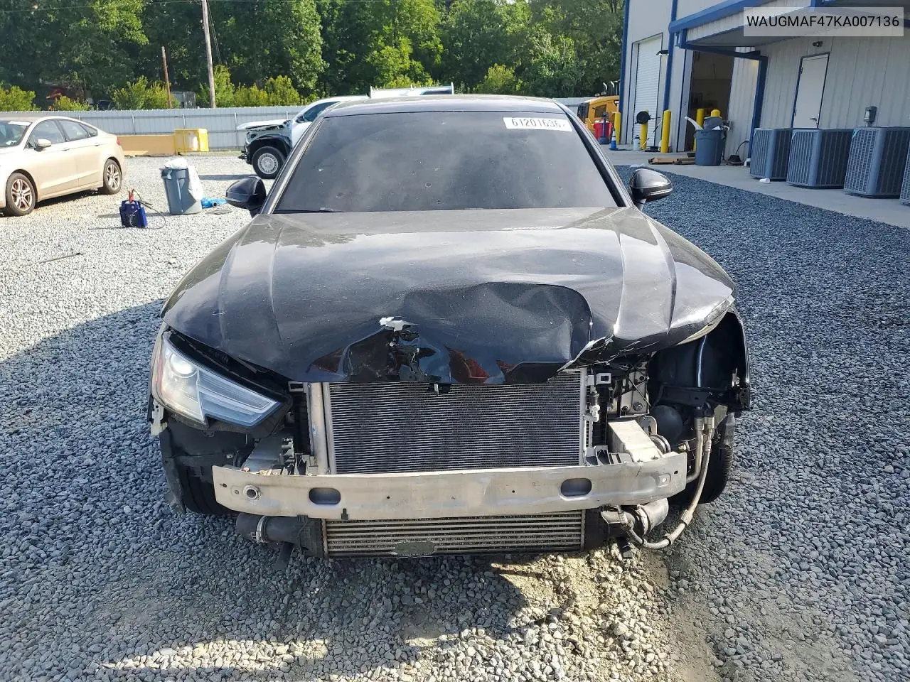 2019 Audi A4 Premium VIN: WAUGMAF47KA007136 Lot: 61201636