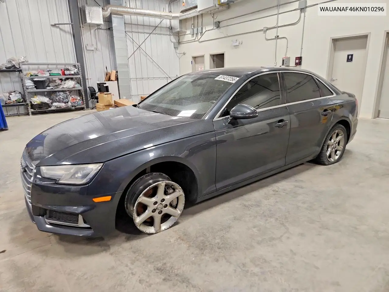 2019 Audi A4 Komfort VIN: WAUANAF46KN010296 Lot: 61437256