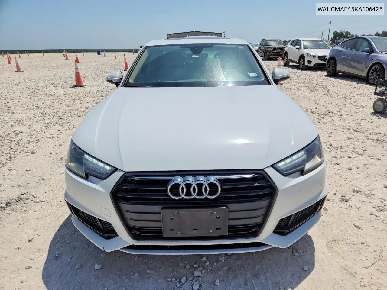 2019 Audi A4 Premium VIN: WAUGMAF45KA106425 Lot: 62398796