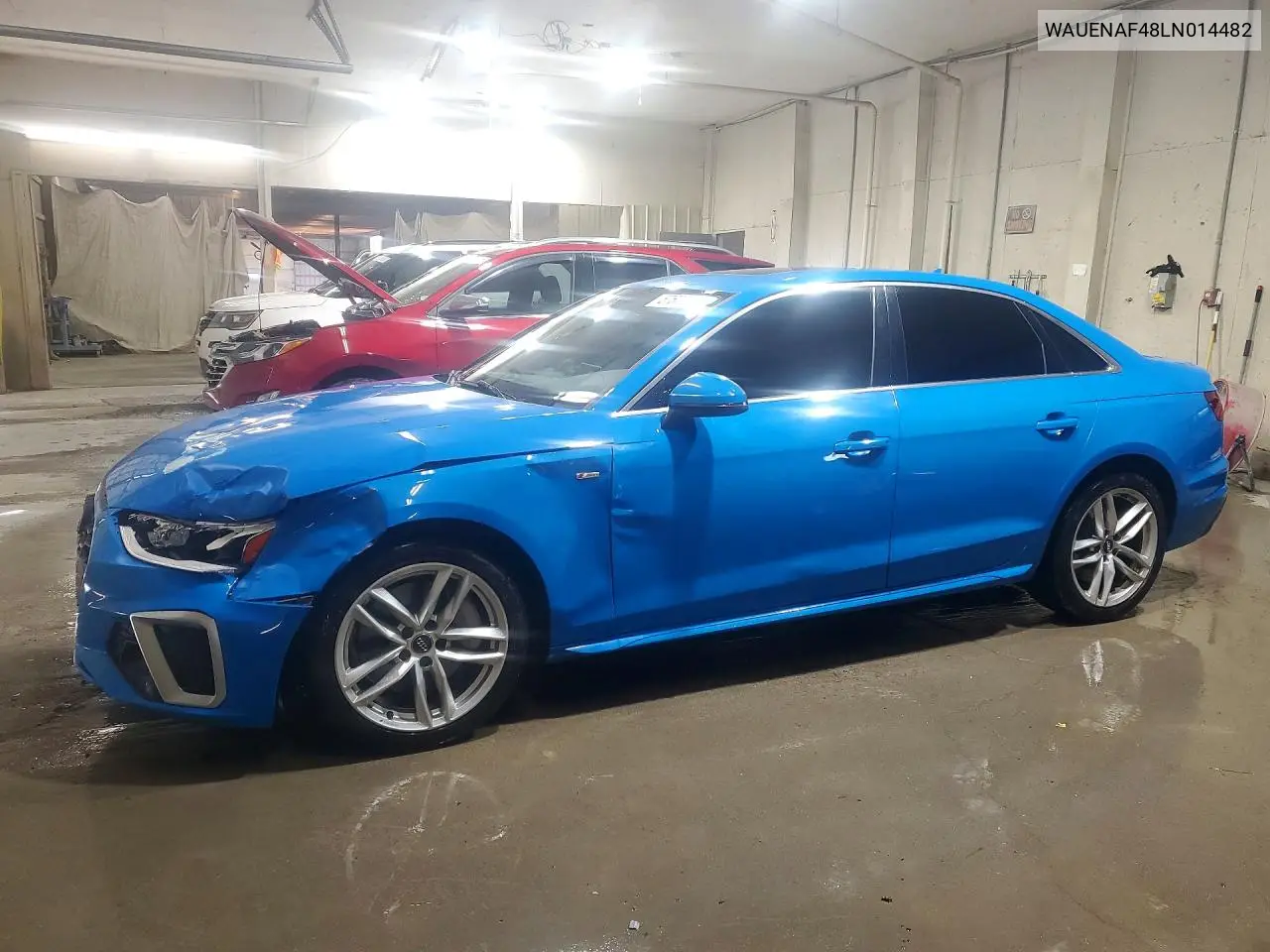 2020 Audi A4 Premium Plus VIN: WAUENAF48LN014482 Lot: 57672856