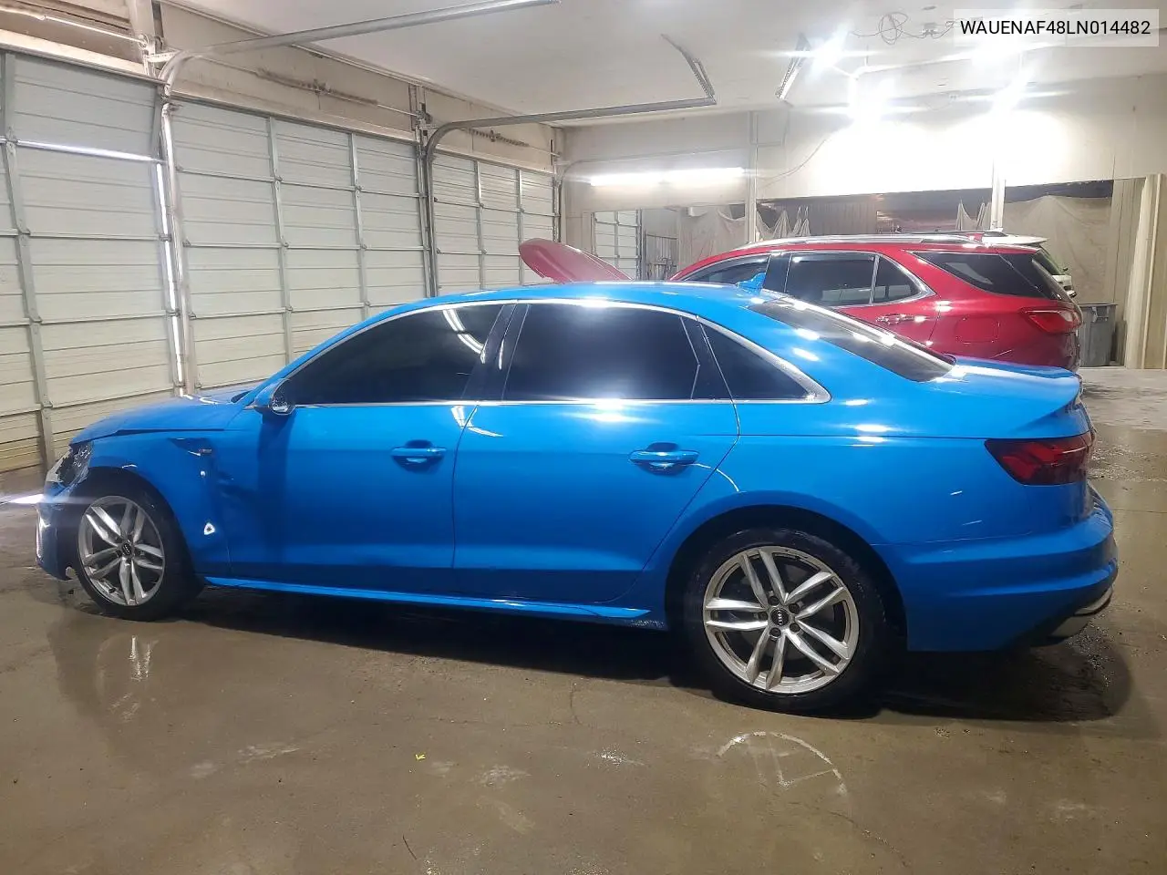 2020 Audi A4 Premium Plus VIN: WAUENAF48LN014482 Lot: 57672856