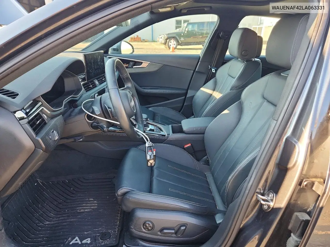 2020 Audi A4 Premium Plus VIN: WAUENAF42LA063331 Lot: 60668626