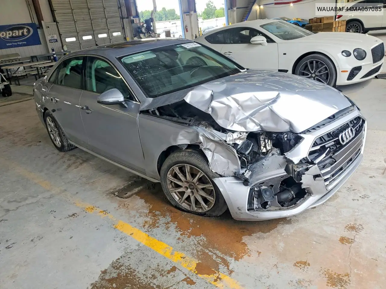 2021 Audi A4 Premium 40 VIN: WAUABAF44MA057085 Lot: 57931146
