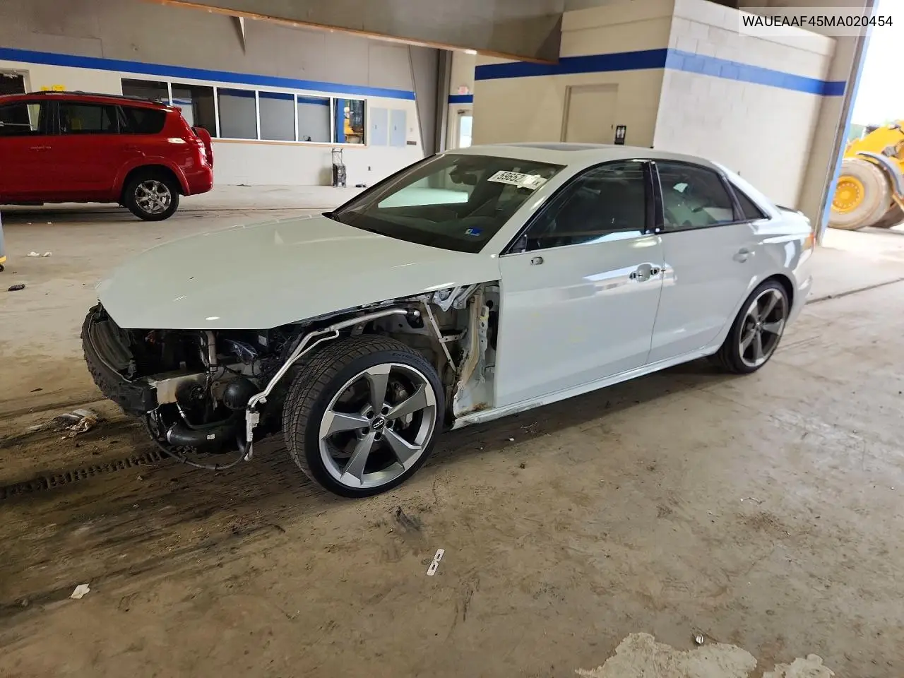 2021 Audi A4 Premium Plus 45 VIN: WAUEAAF45MA020454 Lot: 59652766