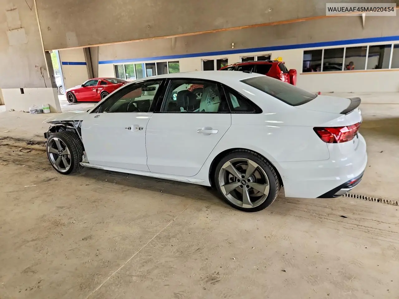 2021 Audi A4 Premium Plus 45 VIN: WAUEAAF45MA020454 Lot: 59652766
