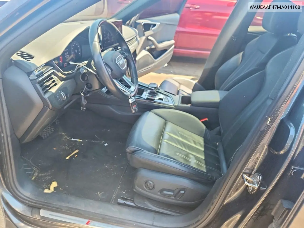 2021 Audi A4 Premium Plus 45 VIN: WAUEAAF47MA014168 Lot: 60001076