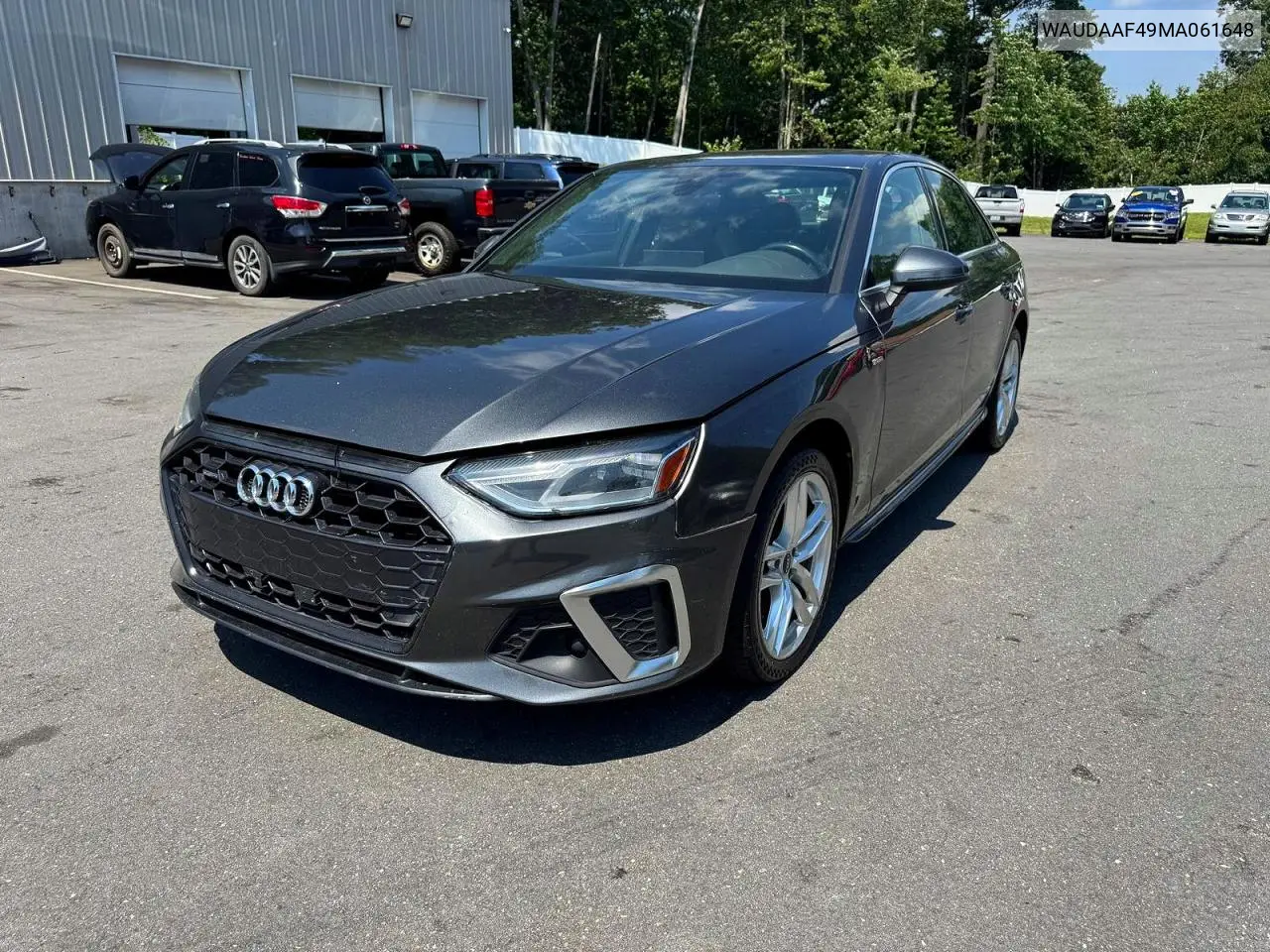 2021 Audi A4 Premium 45 VIN: WAUDAAF49MA061648 Lot: 61317316