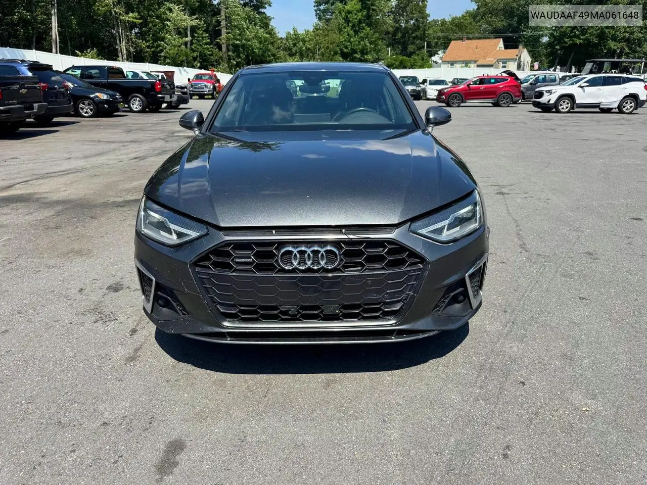 2021 Audi A4 Premium 45 VIN: WAUDAAF49MA061648 Lot: 61317316