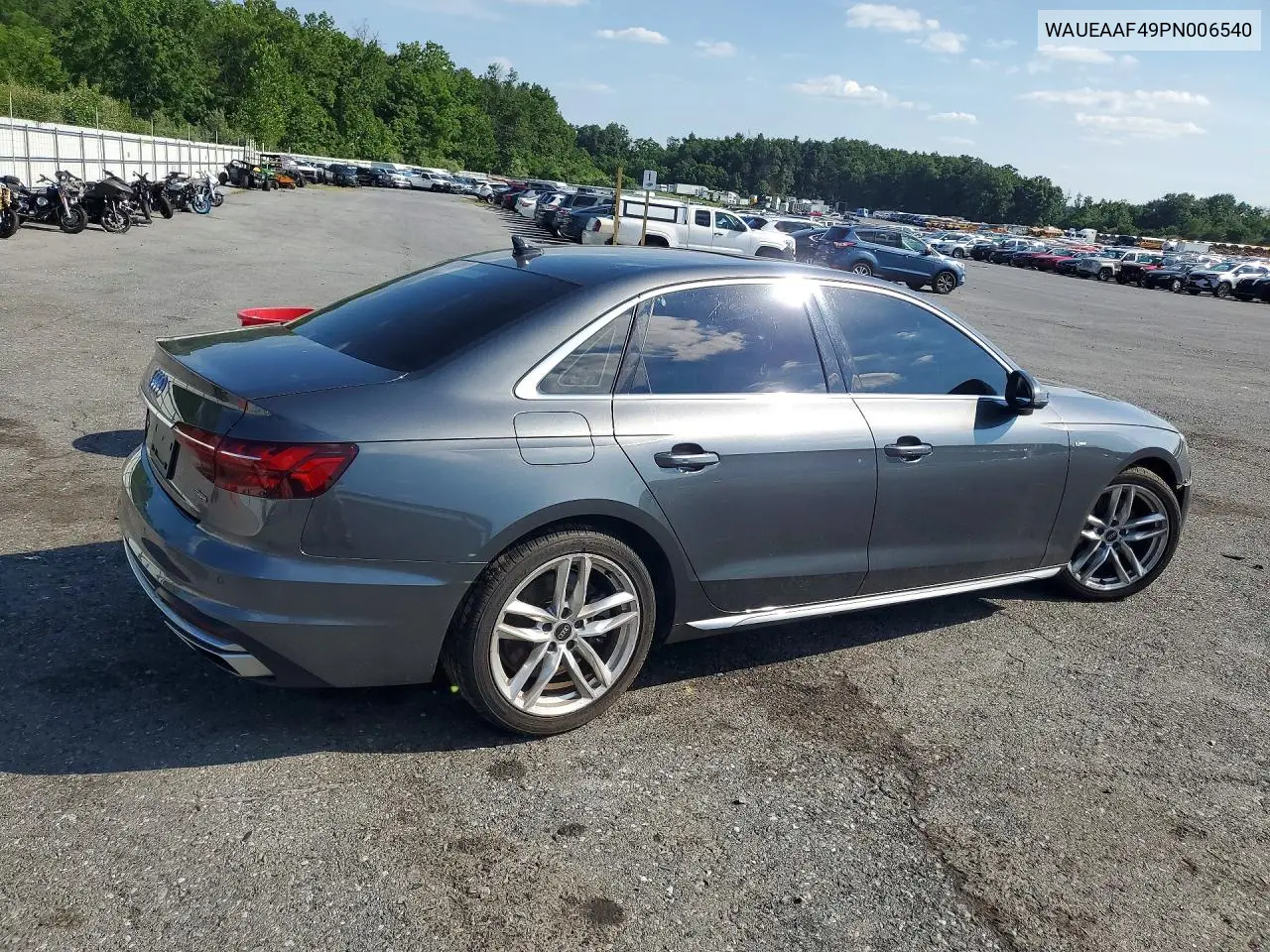 2023 Audi A4 Premium Plus 45 VIN: WAUEAAF49PN006540 Lot: 60389136