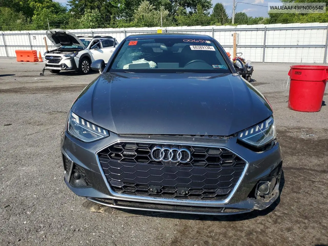 2023 Audi A4 Premium Plus 45 VIN: WAUEAAF49PN006540 Lot: 60389136