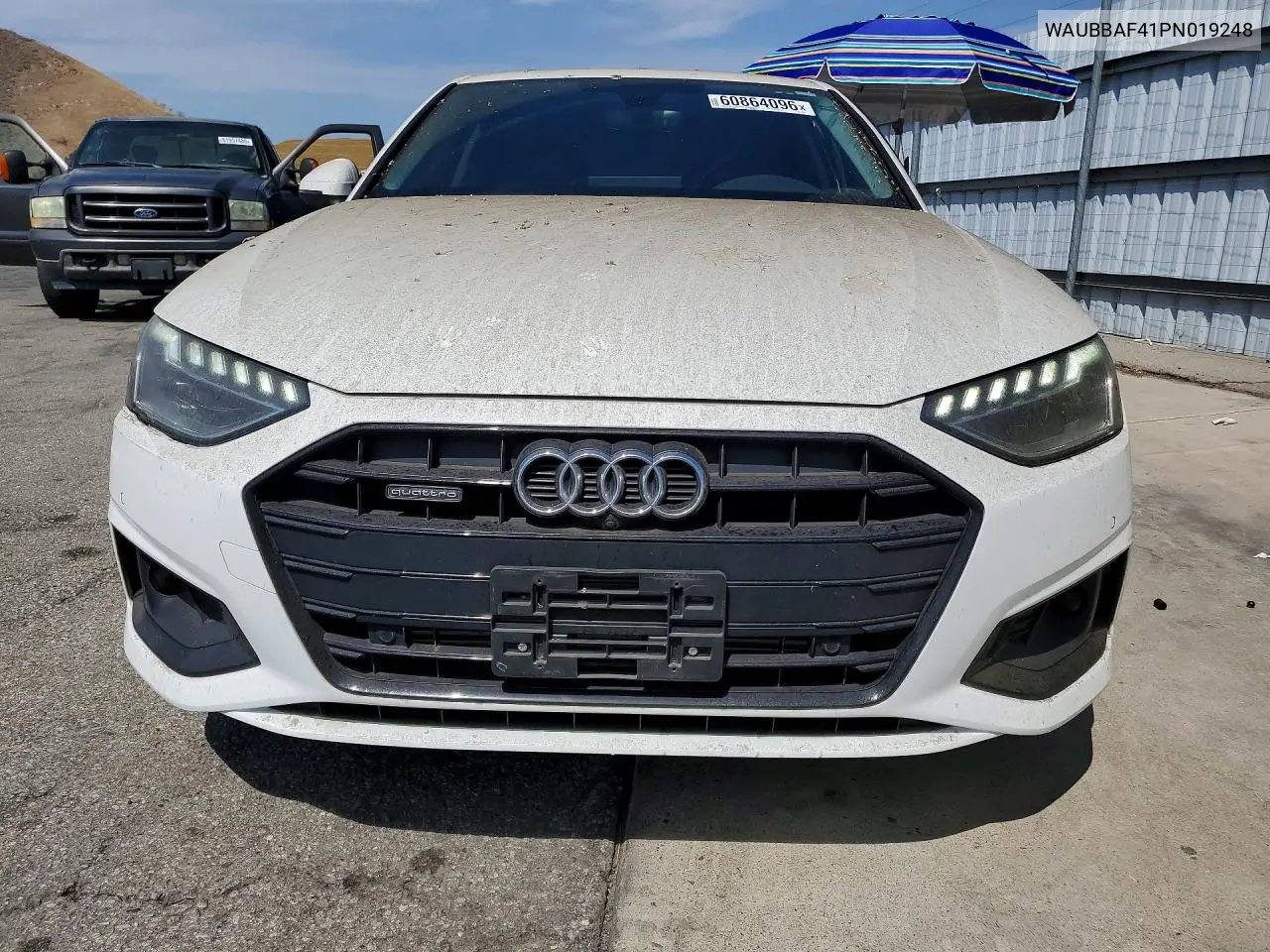 2023 Audi A4 Premium Plus 40 VIN: WAUBBAF41PN019248 Lot: 60864096