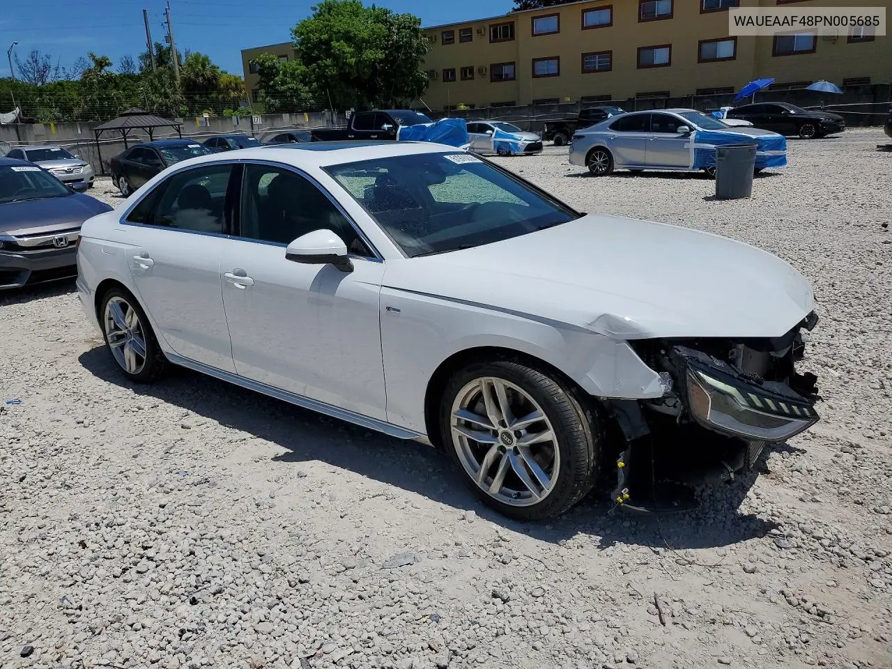 2023 Audi A4 Premium Plus 45 VIN: WAUEAAF48PN005685 Lot: 61976206