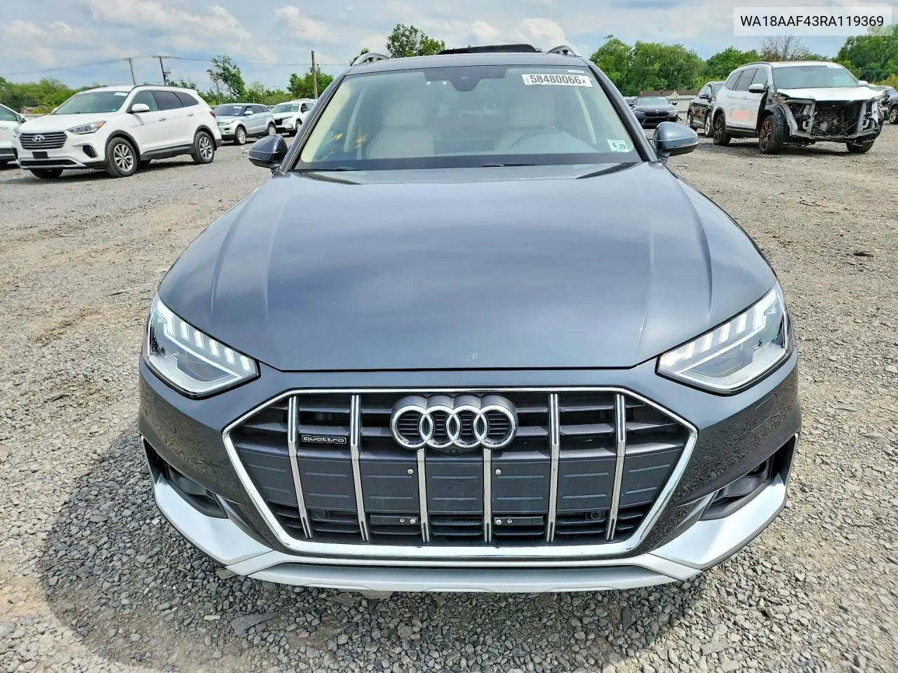2024 Audi A4 Allroad Premium Plus VIN: WA18AAF43RA119369 Lot: 58480066