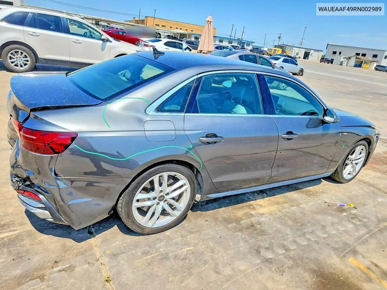 2024 Audi A4 Premium Plus 45 VIN: WAUEAAF49RN002989 Lot: 60298946