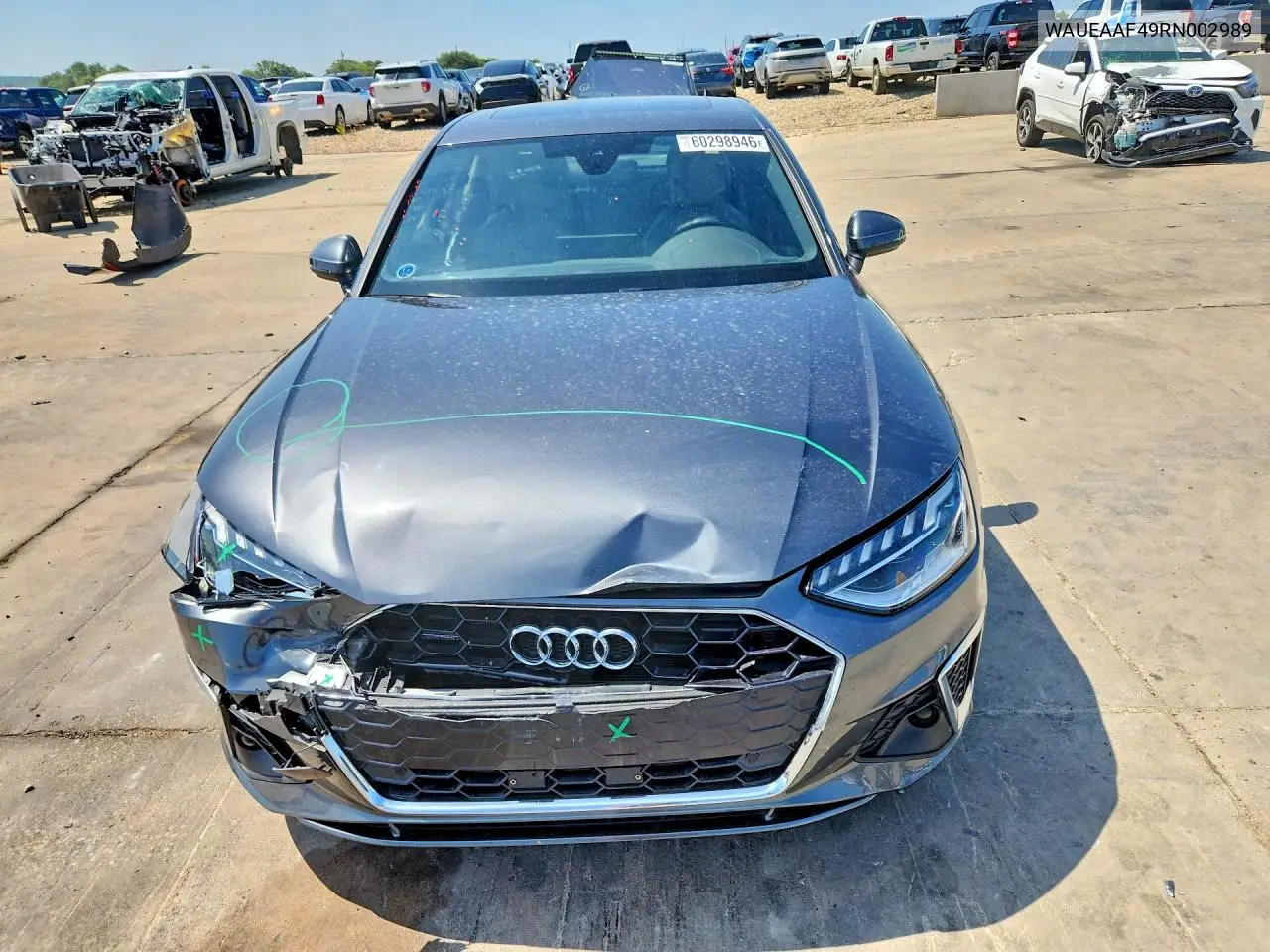 2024 Audi A4 Premium Plus 45 VIN: WAUEAAF49RN002989 Lot: 60298946