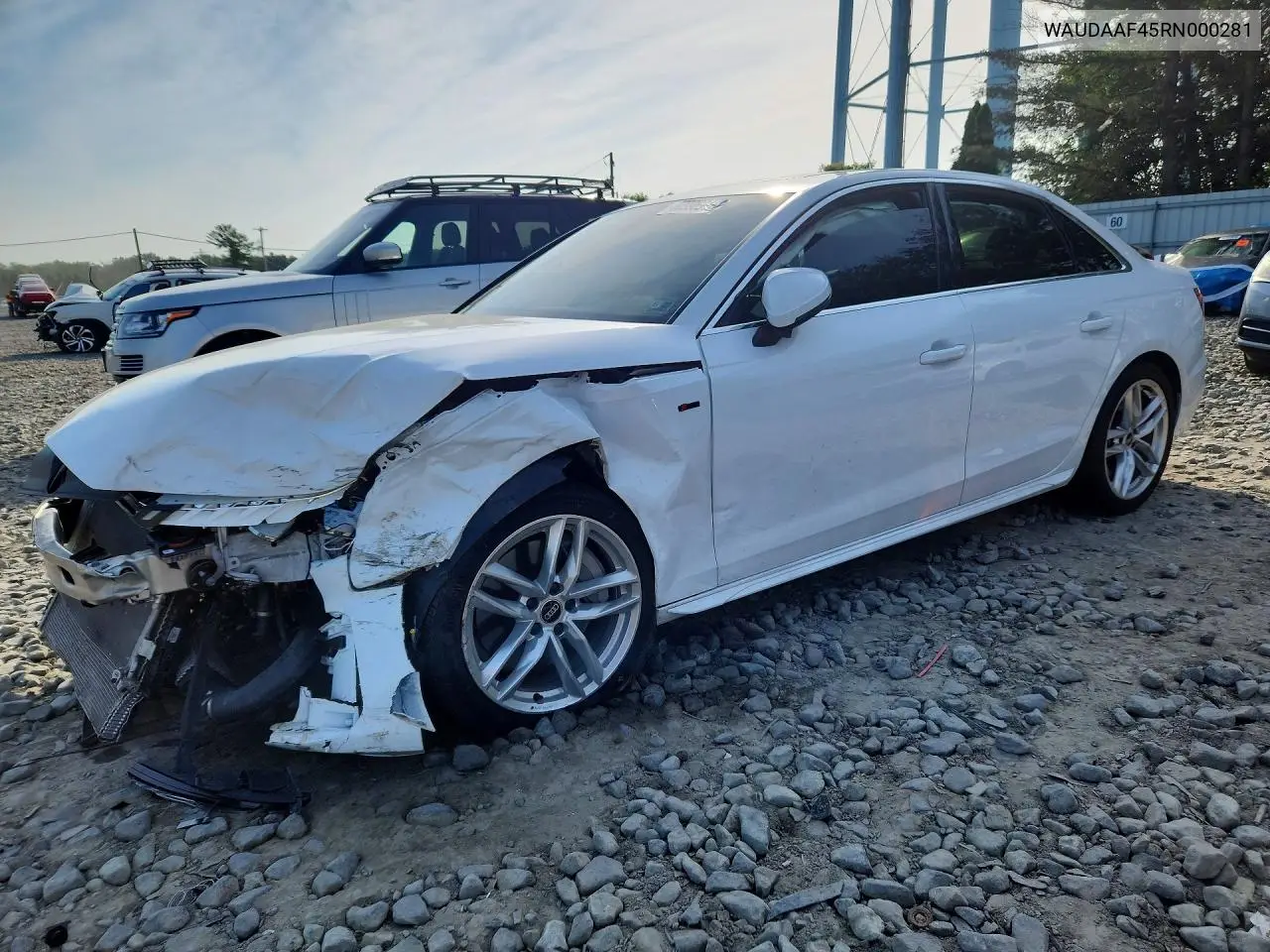 2024 Audi A4 Premium 45 VIN: WAUDAAF45RN000281 Lot: 60996916