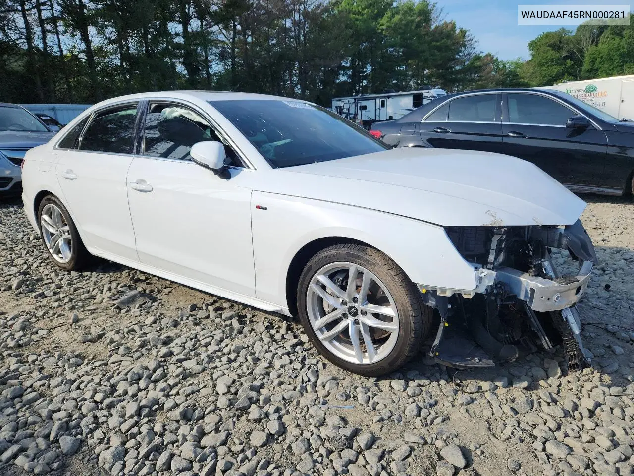 2024 Audi A4 Premium 45 VIN: WAUDAAF45RN000281 Lot: 60996916