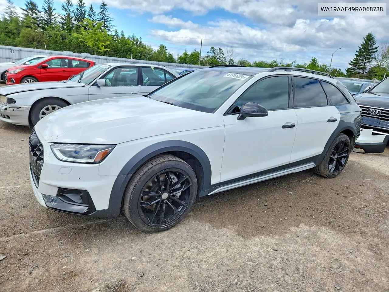 2024 Audi A4 Allroad Prestige VIN: WA19AAF49RA068738 Lot: 61741626