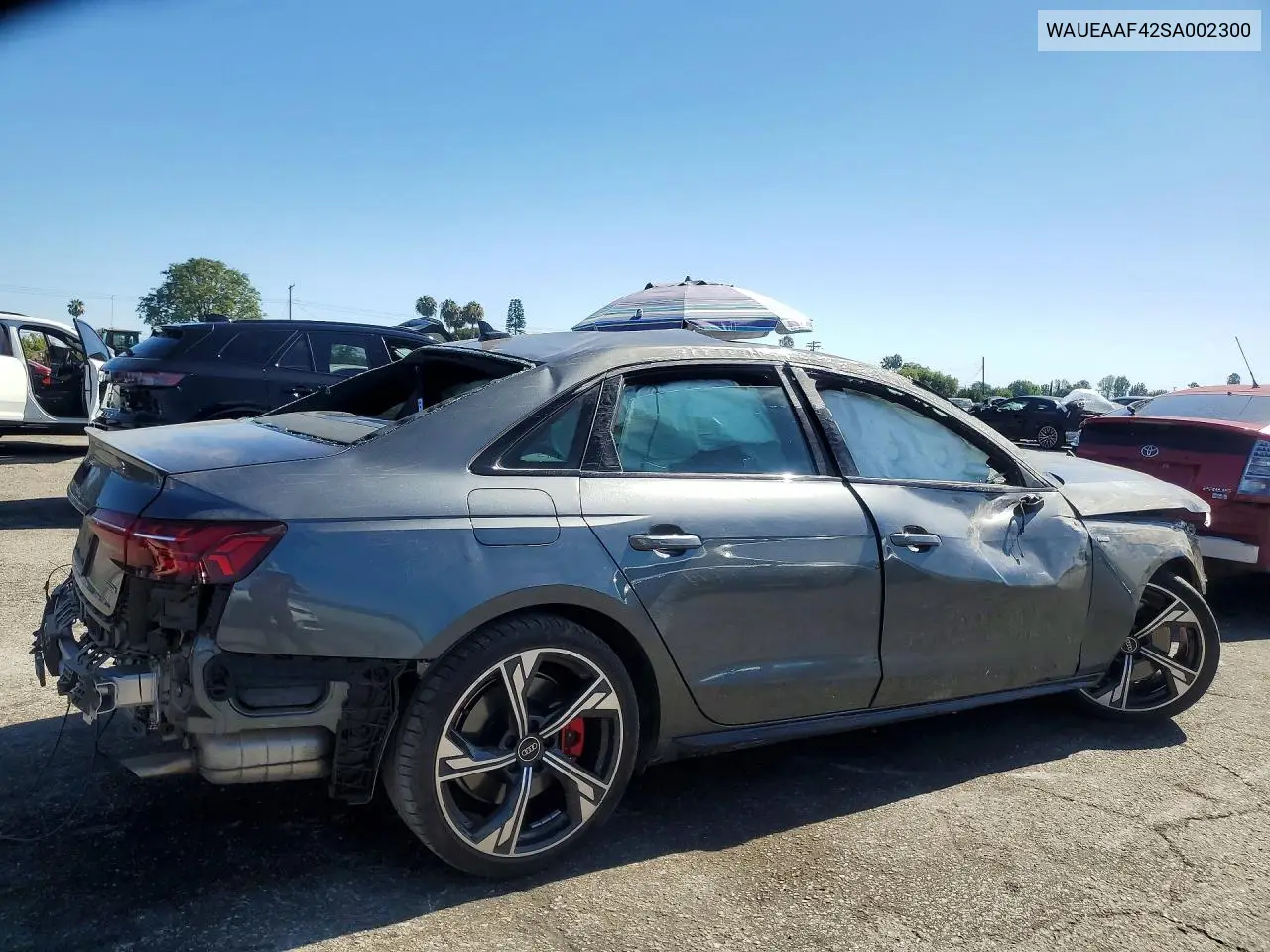 2025 Audi A4 Premium Plus 45 VIN: WAUEAAF42SA002300 Lot: 60616486