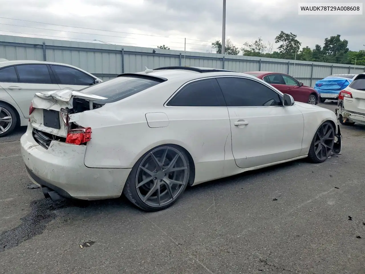 2009 Audi A5 Quattro VIN: WAUDK78T29A008608 Lot: 61692496