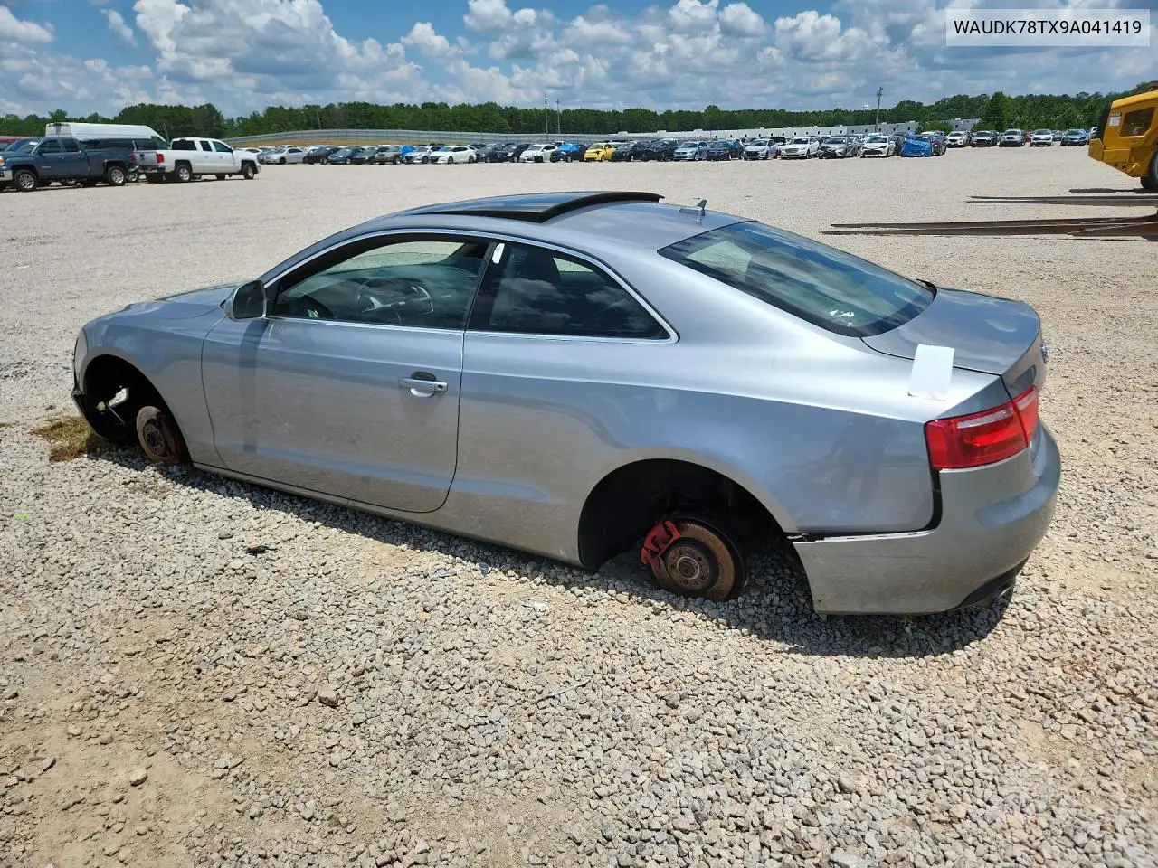 2009 Audi A5 Quattro VIN: WAUDK78TX9A041419 Lot: 61812046