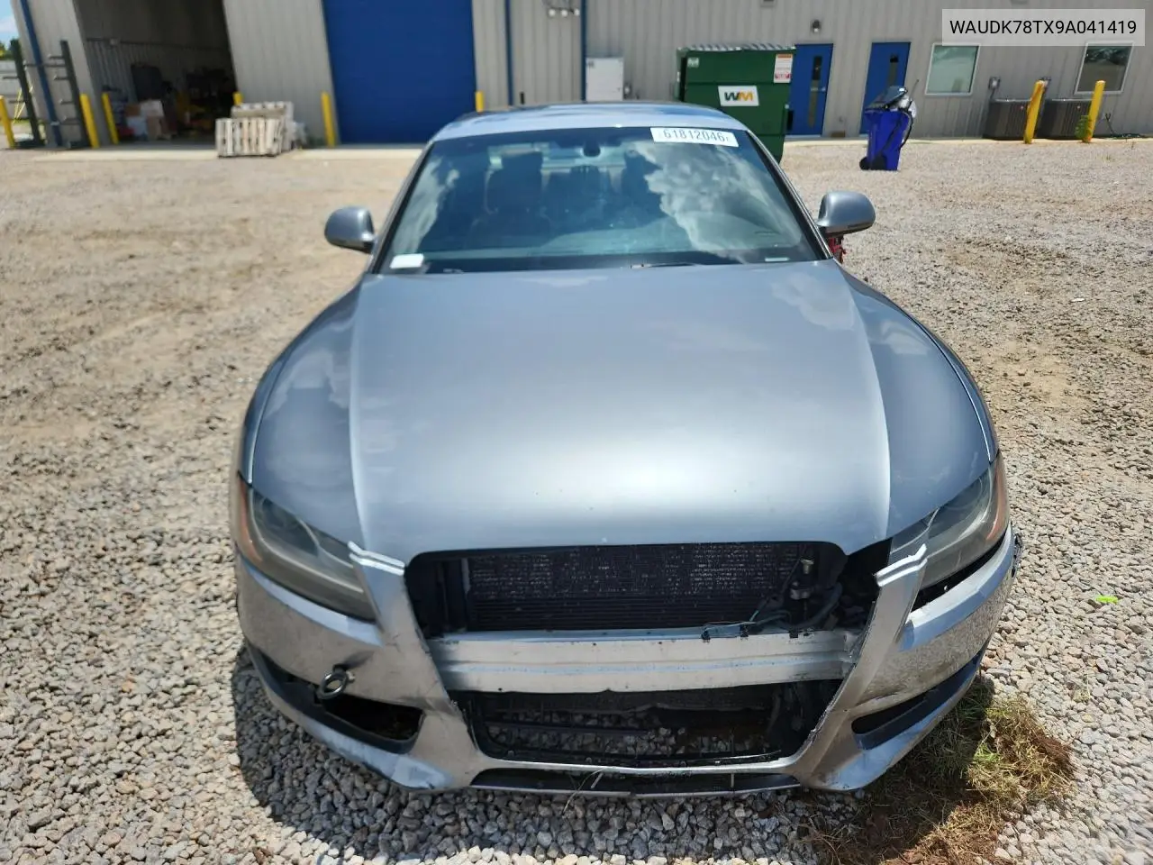 2009 Audi A5 Quattro VIN: WAUDK78TX9A041419 Lot: 61812046