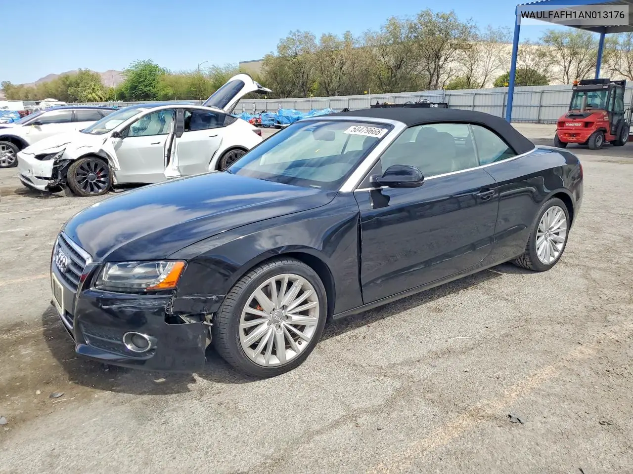 2010 Audi A5 Premium Plus VIN: WAULFAFH1AN013176 Lot: 58479666