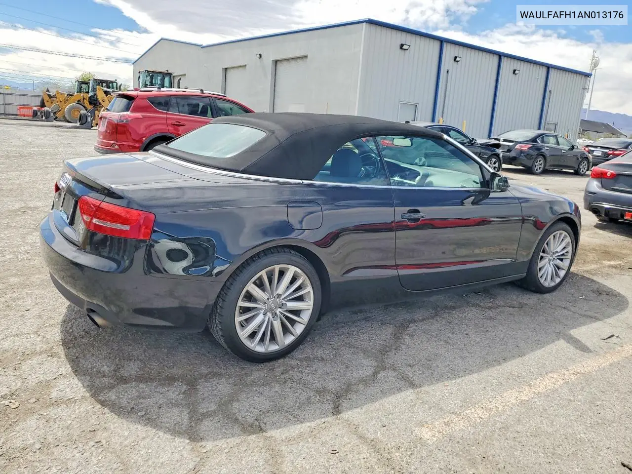 2010 Audi A5 Premium Plus VIN: WAULFAFH1AN013176 Lot: 58479666