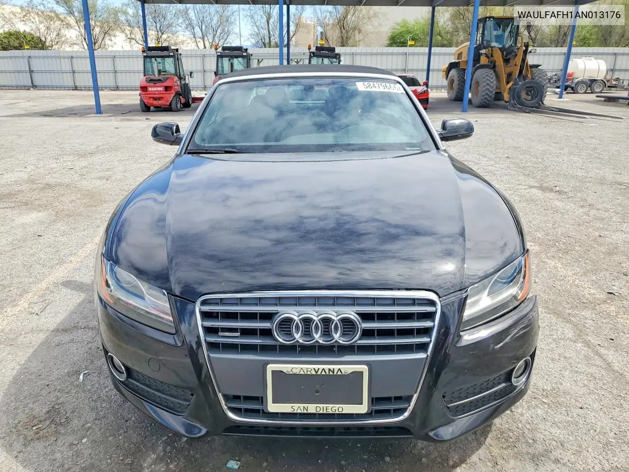 2010 Audi A5 Premium Plus VIN: WAULFAFH1AN013176 Lot: 58479666