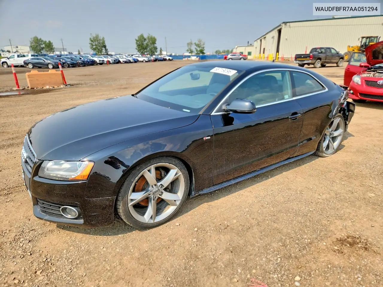 2010 Audi A5 Premium VIN: WAUDFBFR7AA051294 Lot: 58719096