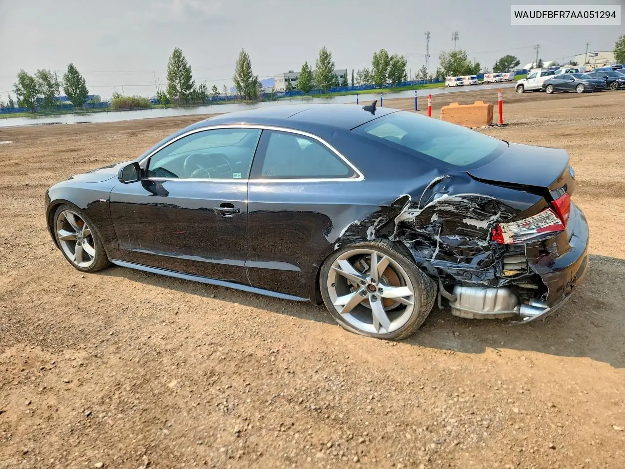 2010 Audi A5 Premium VIN: WAUDFBFR7AA051294 Lot: 58719096