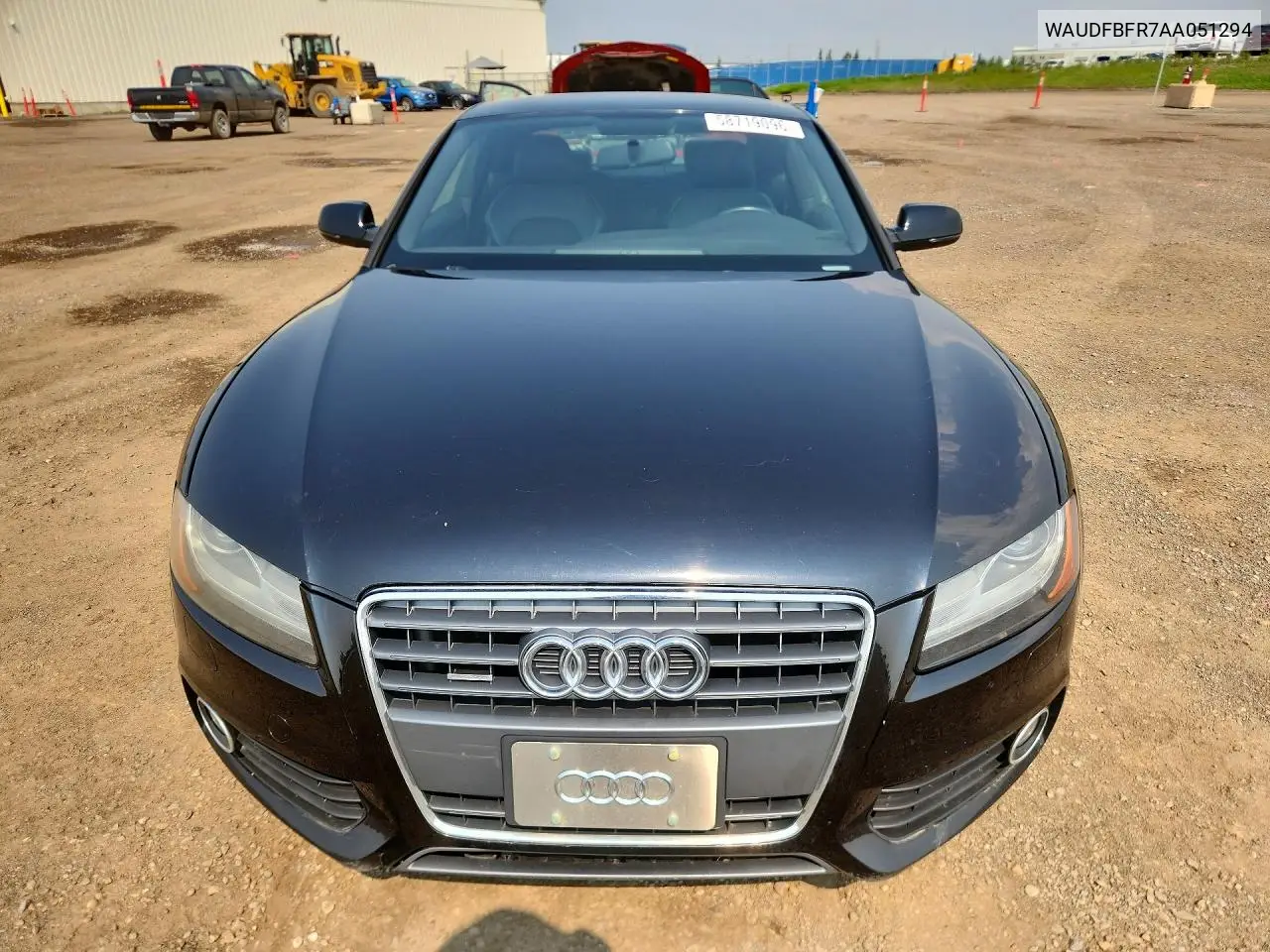 2010 Audi A5 Premium VIN: WAUDFBFR7AA051294 Lot: 58719096