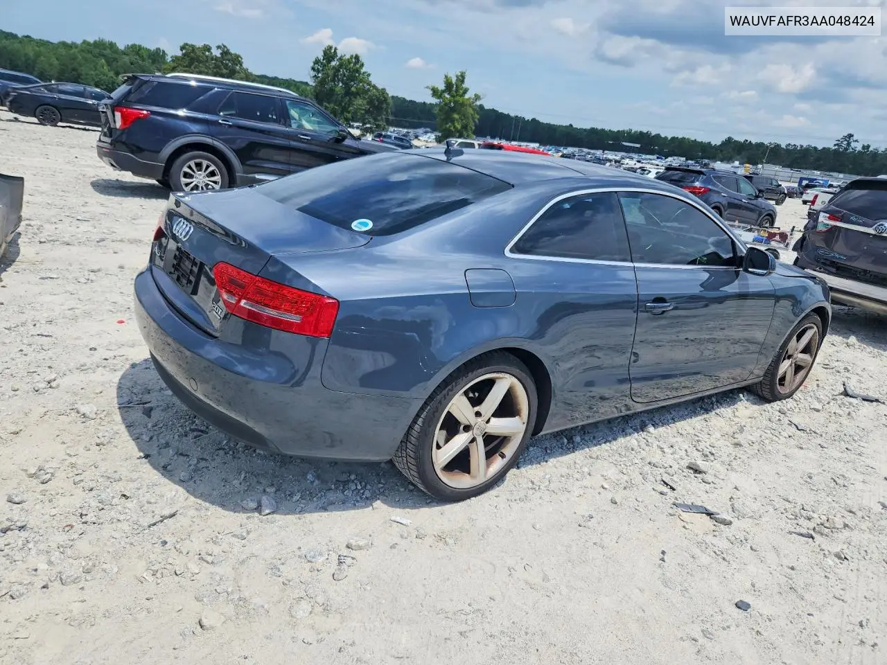 2010 Audi A5 Prestige VIN: WAUVFAFR3AA048424 Lot: 59294726