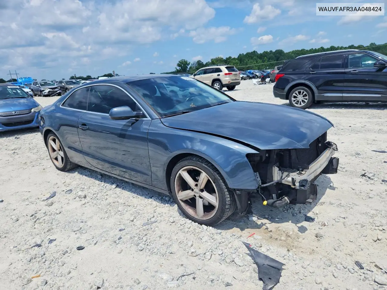 2010 Audi A5 Prestige VIN: WAUVFAFR3AA048424 Lot: 59294726